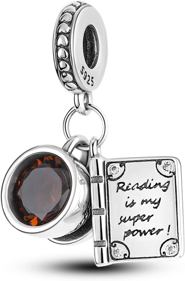 MULA 925 Sterling Silver Charms for Bracelets and Necklaces Family Letters Dangle Pendants Airplane Travel Beads Family Tree Jewelry Charms for Women - Image 1